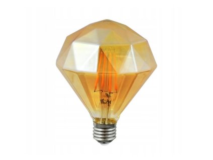 LED žárovka Z110 EDISON AMBER - E27 - 4W - 450Lm - teplá bílá - 2700K