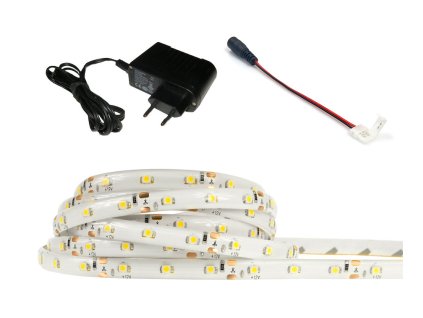 LED pásek - SMD 2835 - 1m - 60LED/m - 4,8W/m - IP20 -studená bílá