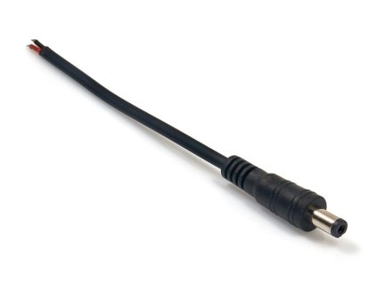 Konektor napájecí Samec DC LED 2,1mm s VODIČEM