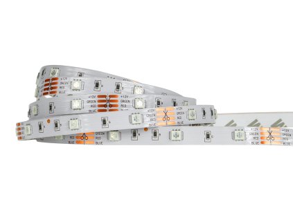 LED pásek - SMD 5050 - RGB - 5m - 30LED/m - 7,2W/h - IP20 - s konektorem