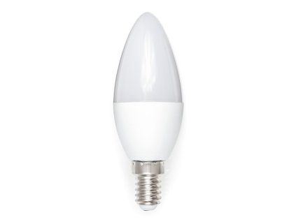 LED žárovka C37 - E14 - 8W - 655 lm - teplá bílá