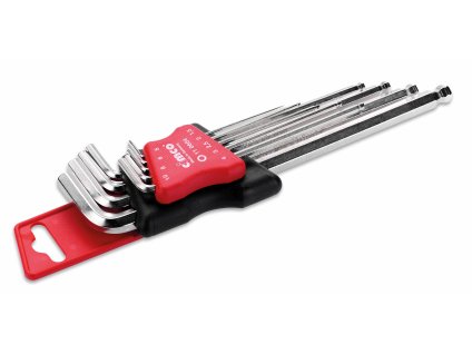 CIMCO Sada inbusových klíčů SW 1,5 - 10 mm (9 ks)