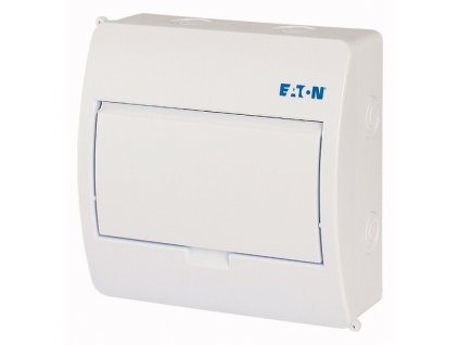 EATON Skříň BC-O-1/8-TW-ECO na omítku, plastová dvířka, IP40