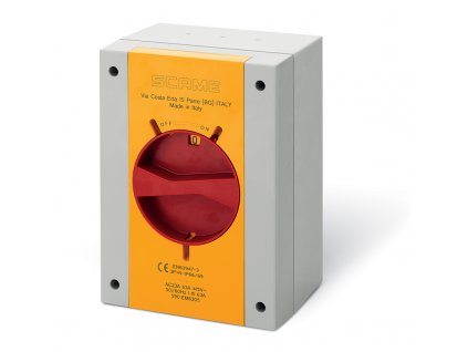 SCAME Spínač ISOLATOR-TP 63A 3P emergency IP65