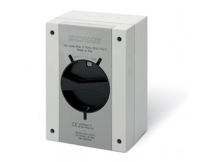 SCAME Spínač ISOLATOR-TP 80A 3P standard IP65