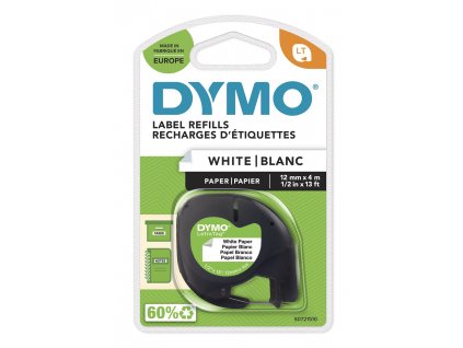 Páska DYMO 59421 12x4 černá na bílé