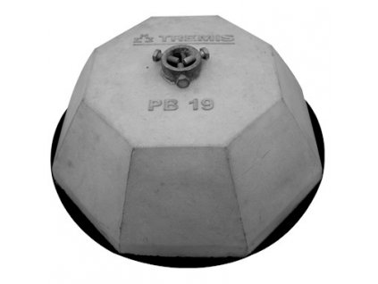TREMIS Podstavec PB 19 betonový L=340mm, materiál:FeZn