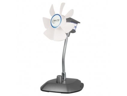 ARCTIC Breeze Silver, stolní ventilátor do USB