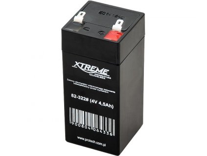 Baterie olověná 4V / 4,5Ah Xtreme 82-322 gelový akumulátor