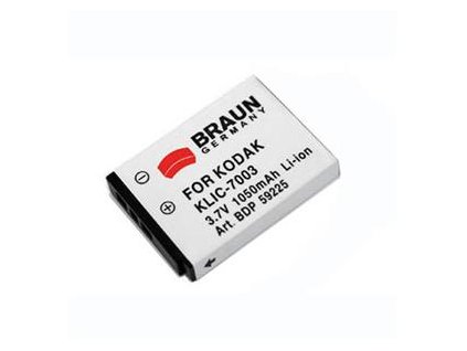 Braun akumulátor KODAK Klic 7003, 1050mAh