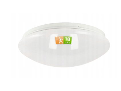 LED plafond pro povrchovou montáž se senzorem pohybu - 18W