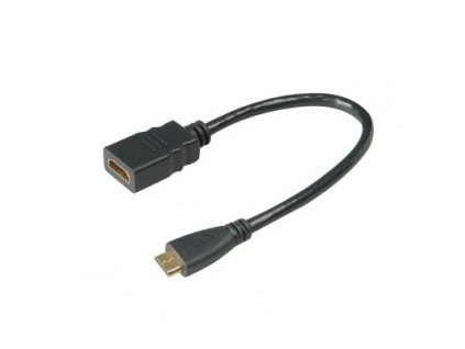 Redukce HDMI -> mini HDMI 1080p kabelová 0,25m
