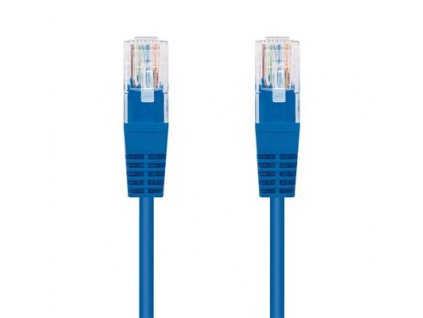 kabel c tech patchcord cat5e utp modry 0 25m i3799 s