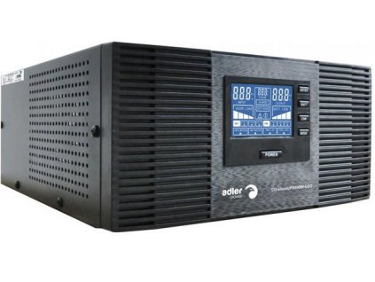 Záložní zdroj UPS ADLER CO-sinusUPS-600W- LCD, 600W 230V, 12V