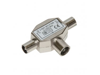 Rozbočovač feritový přímý 2 samci 1samice IEC