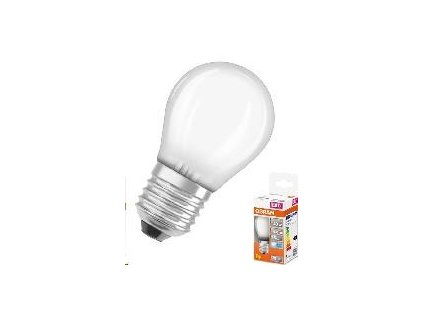 OSRAM LED STAR E27 4W/840 SCLP40W miniglobe studená