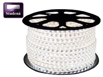 LED pásek - SMD 2835 - 1m - 120LED/m - 11W/m - IP68 - 230V - studená bílá - 14mm