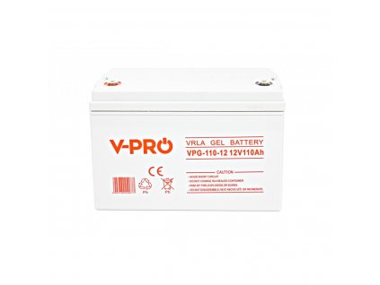 Baterie olověná VRLA GEL VPRO SOLAR VPG-110-12 12V/110Ah VOLT akumulátor