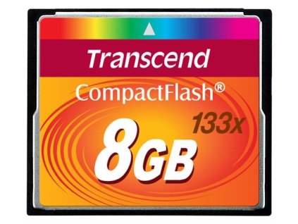 TRANSCEND Compact Flash 8GB (133x)