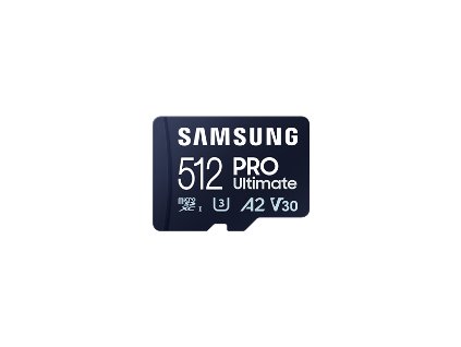 Samsung PRO Ultimate/micro SDXC/512GB/200MBps/UHS-I U3 / Class 10/+ Adaptér/Modrá