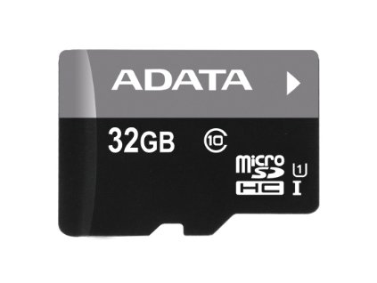 Adata/micro SDHC/32GB/UHS-I U1 / Class 10/+ Adaptér