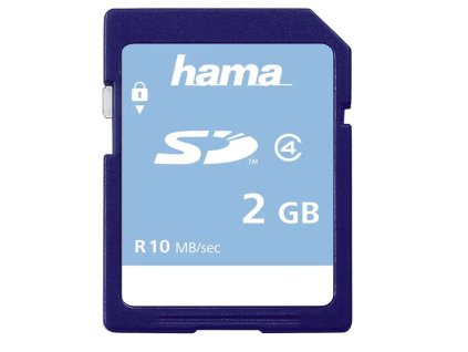 Paměťová karta Hama SD 2 GB CLASS 4 10 MB/s