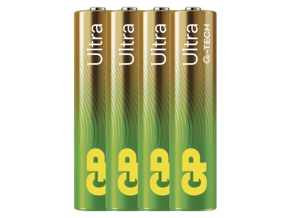 GP Alkalická baterie ULTRA AAA (LR03) - 4ks