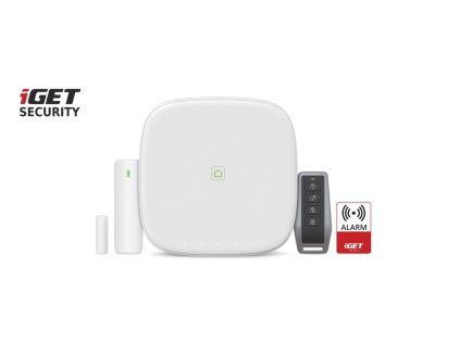 iGET SECURITY M5-4G Lite - Inteligentní 4G/WiFi/LAN alarm, ovládání IP kamer a zásuvek, Android, iOS