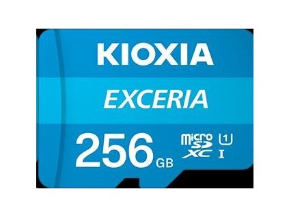 KIOXIA Exceria microSD card 256GB M203, UHS-I U1 Class 10