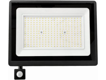 LED reflektor 200W - senzor pohybu PIR - studená bílá