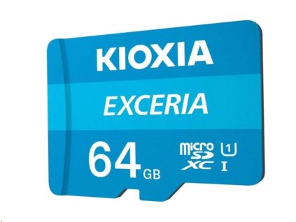 KIOXIA Exceria microSD card 64GB M203, UHS-I U1 Class 10