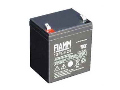 Fiamm olověná baterie 12 FGH 23 12V/5Ah faston 6,3