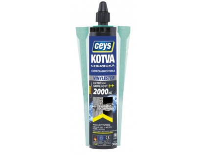 CEYS Kotva VINYLESTER chemická 300ml šedá