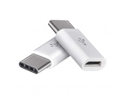 EMOS Adaptér USB micro B/F - USB C/M