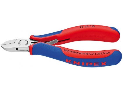 KNIPEX 77 22 115 Kleště štípací boční pro elektroniku