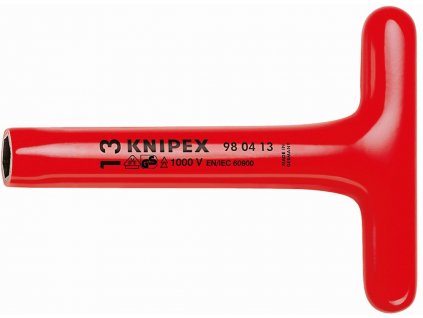 KNIPEX 98 04 10 Klíč nástrčný s rukojetí T 200 mm