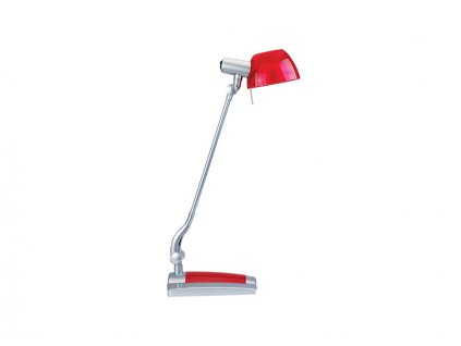 PANLUX Svítidlo GINEVRA UNO 40W G9 stolní lampa IP20 červená
