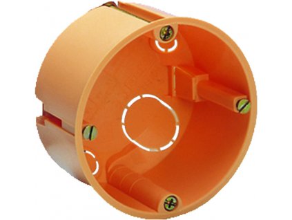 PROTEC Krabice PHSD 6847 univerzální, ø68mm, hloubka 35mm, oranžová