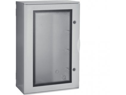 PEDRO Skříň Rozváděčová s průhlednými dveřmi velikost 04 (654x434x210)