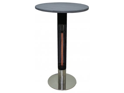 ELMETFIRE Topidlo Table V 2000W, 230V, v podstavci banketového stolku, Ø590mm, výška 1100mm, IP55