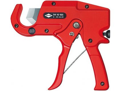 KNIPEX 94 10 185 Řezák na plastové trubky