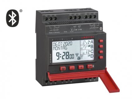 MÜLLER Hodiny spínací SC 98.40 pro4 Digitální roční i astro program integrovaný Bluetooth 16A 230V IP20