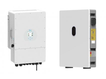 Sada FVE měnič DEYE SE-10K hybridní 3f 10kW + bateriový modul Batterlution LFP Wall 10,24 kWh 51,2V/200Ah LiFePo4 s BMS