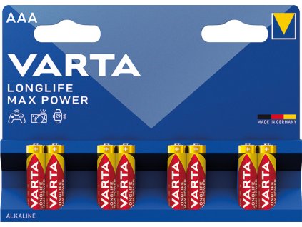 VARTA Baterie AAA mikrotužková R3 MAX Power BL8