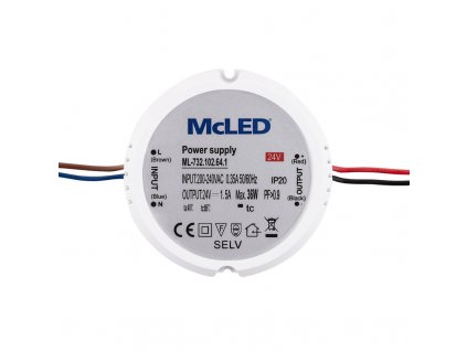 Napaječ LED 24V/1,5A ML-732.102.64.1