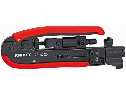 KNIPEX 97 40 20 SB Nástroj pro KOAX konektory