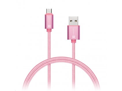 CONNECT IT Wirez Premium Metallic micro USB - USB, rose gold, 1m