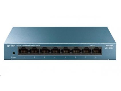 TP-Link LiteWave switch LS108G (8xGbE, fanless)