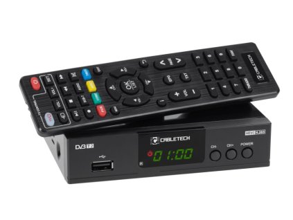 Set-top box CABLETECH URZ0338A, DVB-T2/C, H.265 HEVC, scart