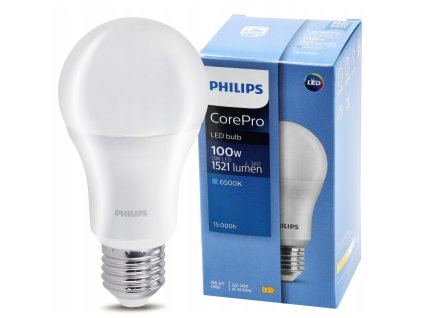 47464 47464 led zarovka philips e27 13w 1521 lm studena bila corepro premium a60